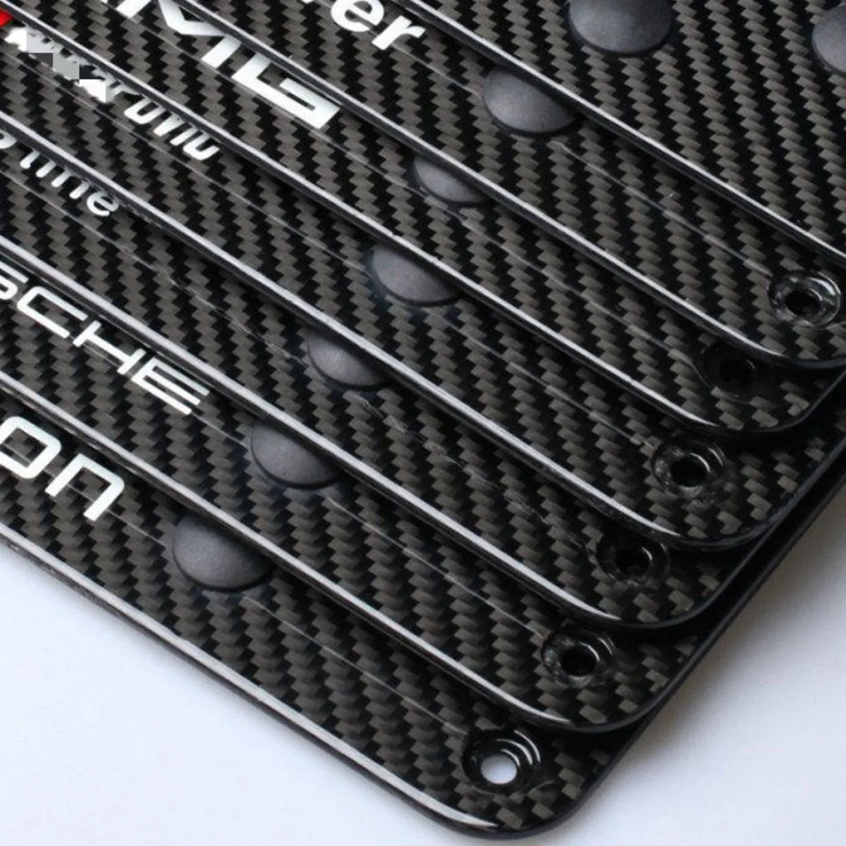 T-carbon 1PCS Heel Foot Mat Pedal Cover Car Floor Pad Car Mat Anti-skid Pedal Black Carbon Fiber Interior Accessories Universal