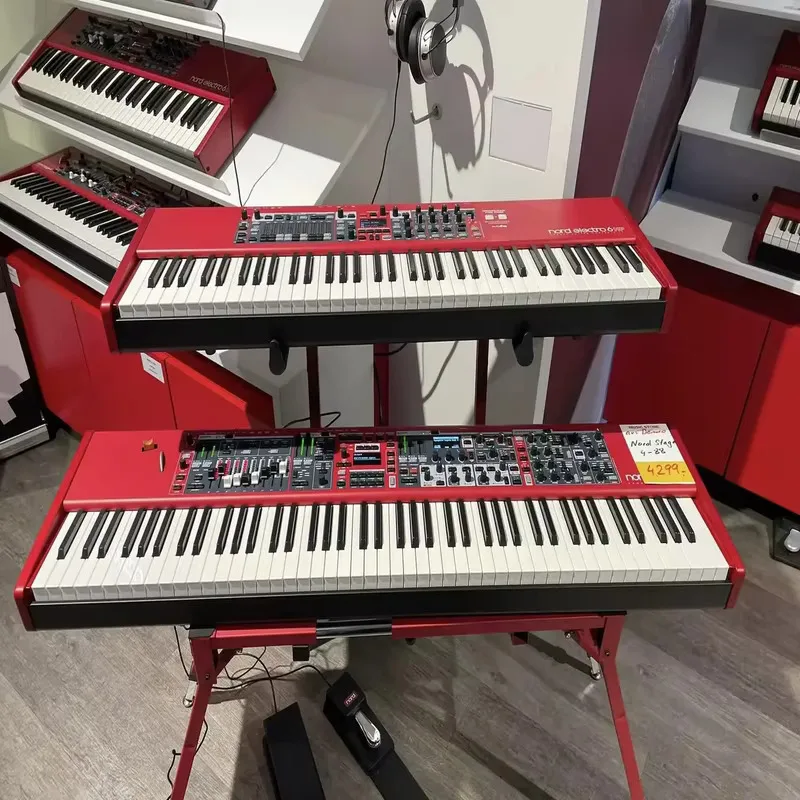 s Nord Stage 4 88 Piano Fully Weighted Hammer Action Keyboard Digital Piano