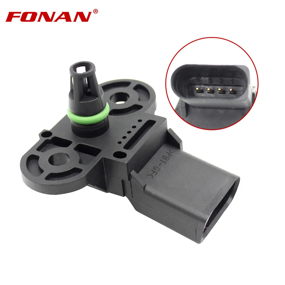 

MAP Manifold Aboslute Pressure Sensor For Audi A4 A6 Avant A8 quattro Q7 R8 VW Passat Variant 036906051C