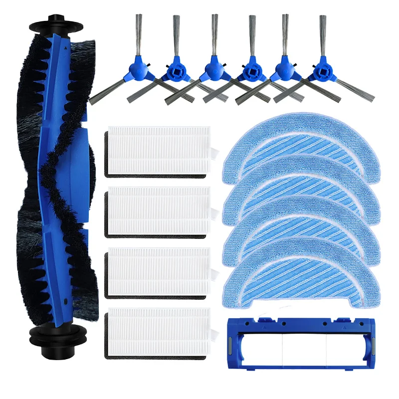 8 panni per mocio per accessori Cecotec Conga Ultra 2290, parti per aspirapolvere robot ~ 11690