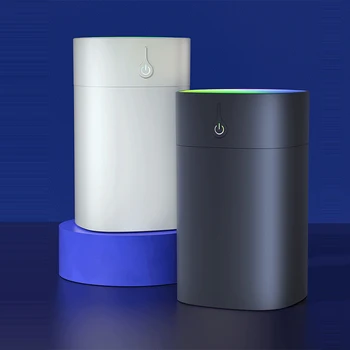 USB Mini Air Humidifier 400ml  Aroma Essential Oil Diffuser For Home Car Ultrasonic Mute Mist Maker Diffuser with LED Color Lamp 1