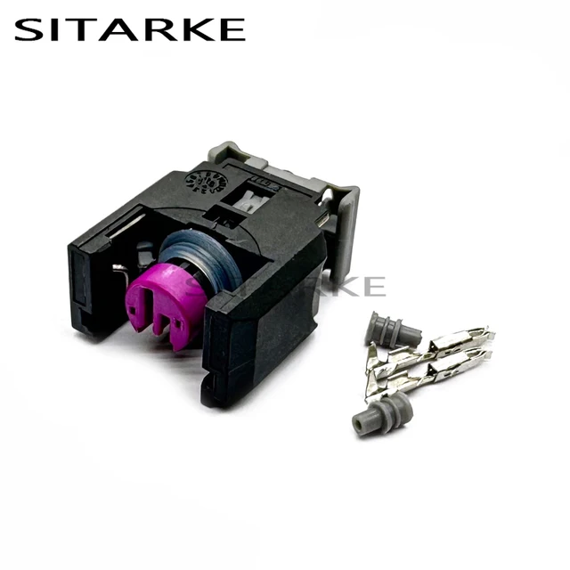 หัวฉีดคอมมอนเรลดีเซลแบบอัตโนมัติ 5 ชุด 2 ขา รุ่น H5H6 พร้อมปลั๊กเชื่อมต่อและขั้วต่อ 13816706 1