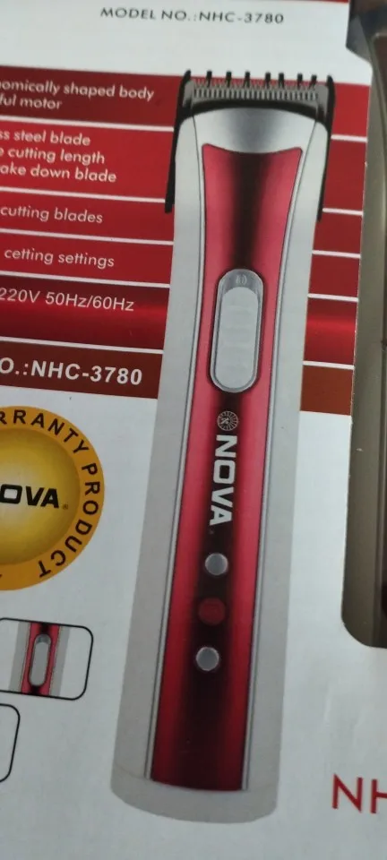 Máquininha De Cortar Cabelo e/ou Barbeador Portátil Aparador Barba 3915 bivolt Recarregável-ENVIO IMEDIATO PARA TODO BRASIL photo review