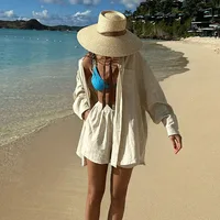 Women Wide Brim Straw Hat with Chin Strap Summer Sun Hats UV Sun Protection Beach Hat Wind Lanyard UPF Derby Travel Hat - Image 2