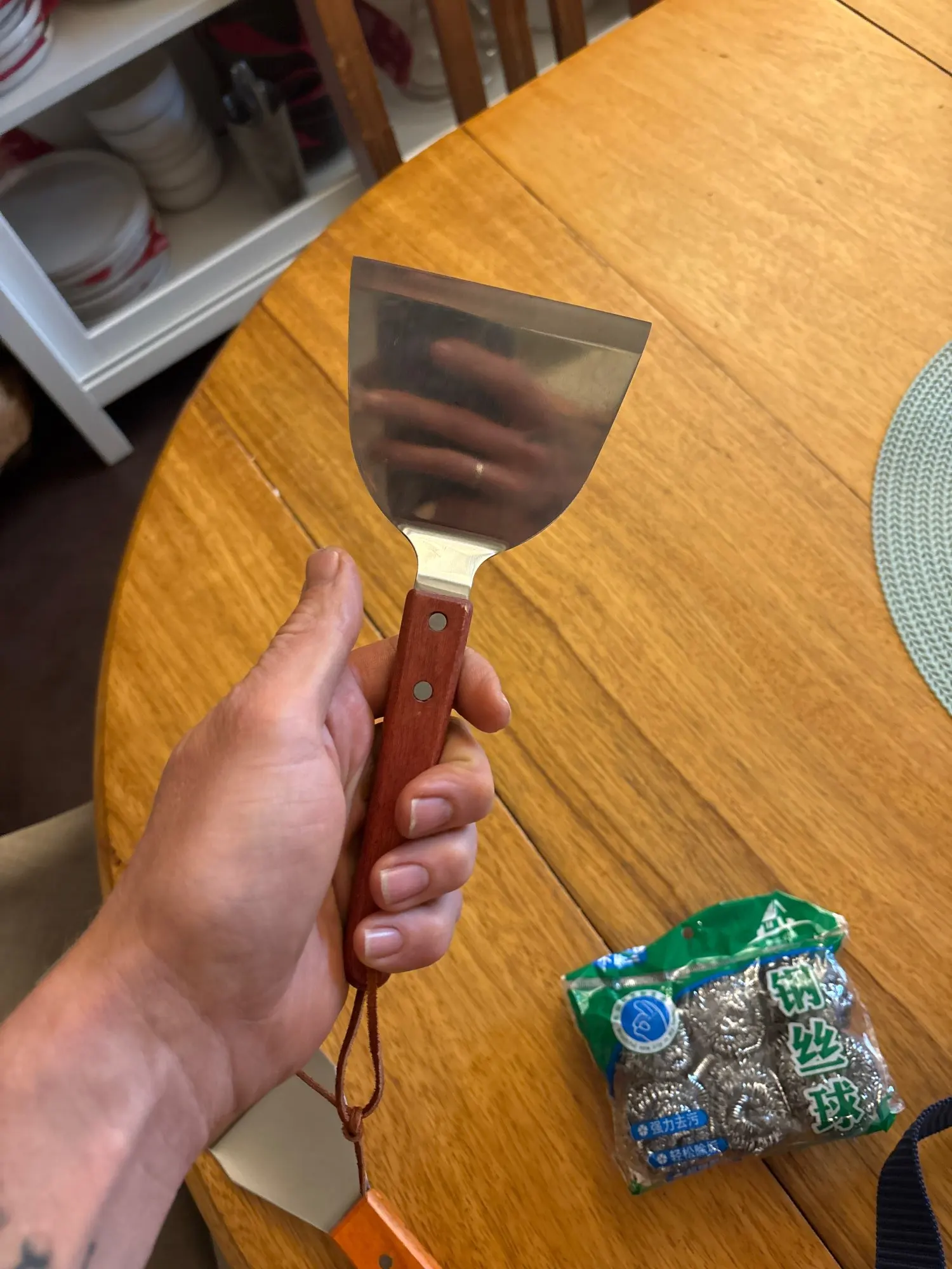 Spatule Teppanyaki Inox 21 cm