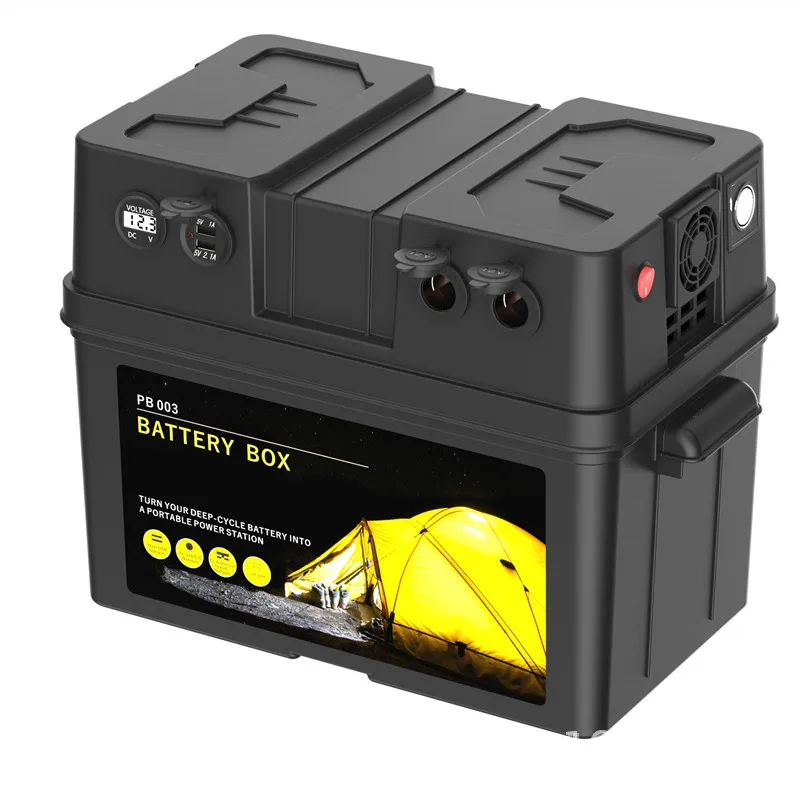 12VLiFePo4batteryboxoutdoorportablebatterycaseenergystorage