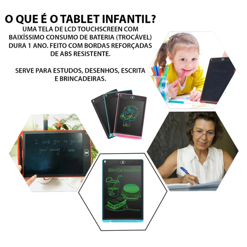 10 inch LCD Digital Magic Board Educational Tablet For Writing/Drawing and Encouraging Creativity — view 3
