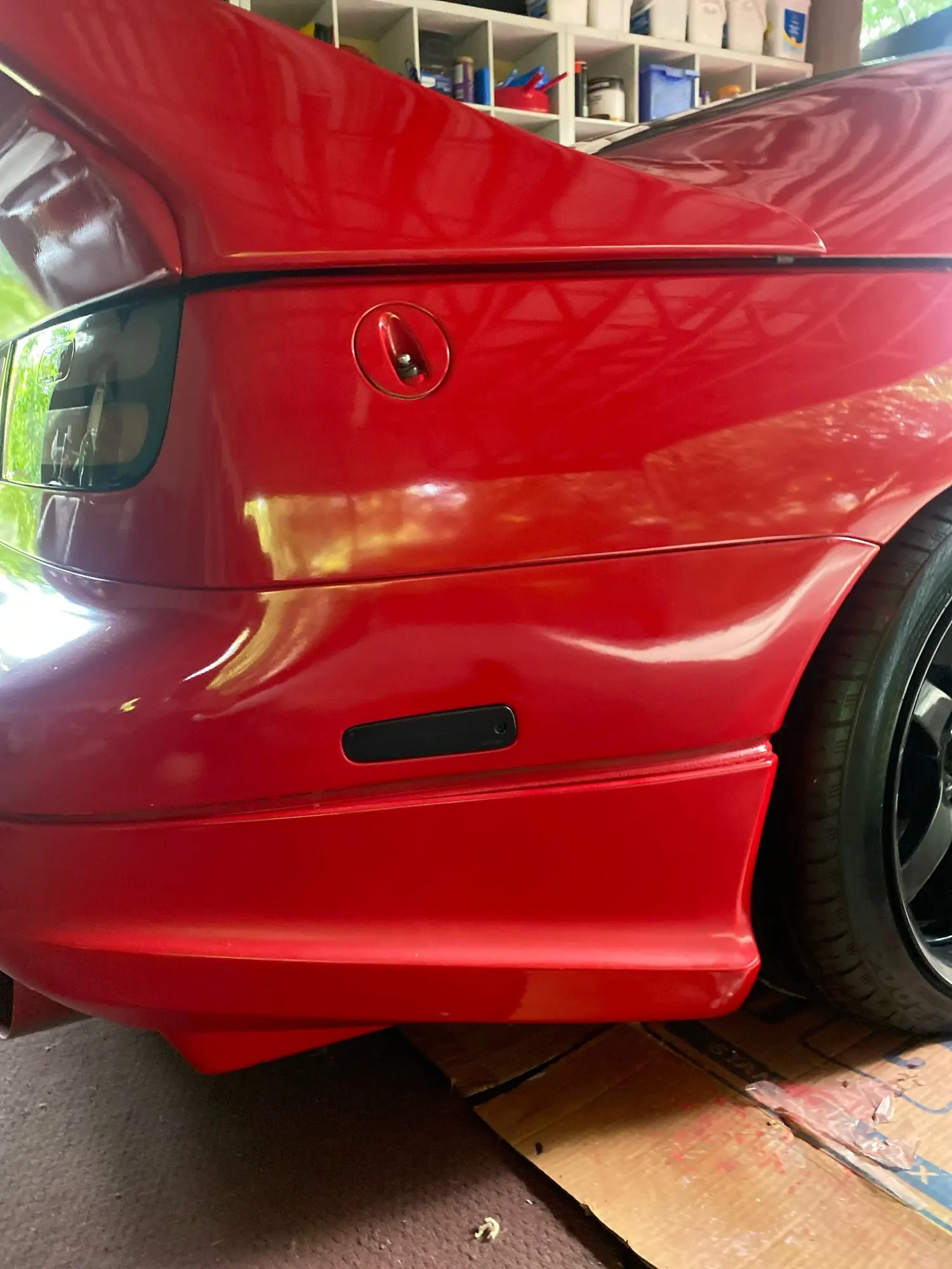 Smoked LED Rear Side Marker Lights for 1990–1996 Nissan 300ZX Z32 – Red/White Lens Upgrade photo review