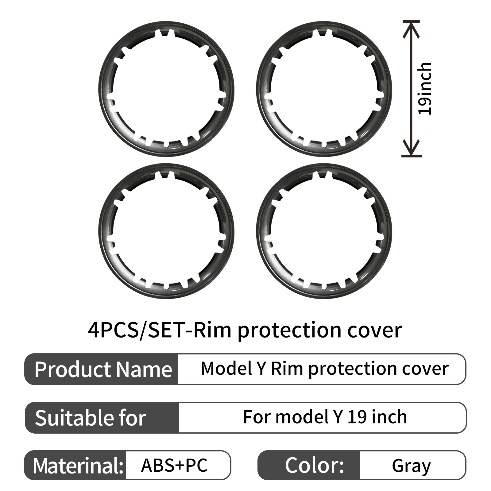 19Inch Grey