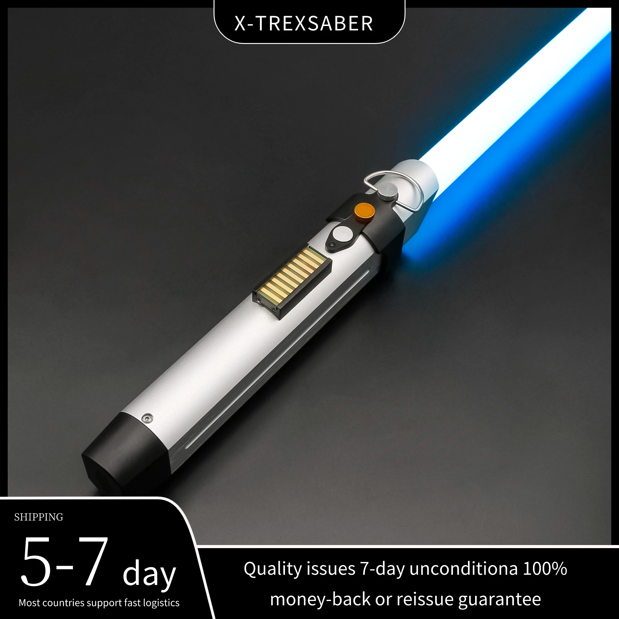 

TXQ Anakin Aotc 1inch Luminous Toy Lightsaber 16sound Smooth Swing Combat Skywalke Gift JEDI Sword Metal Force Glow Proffie SNV4