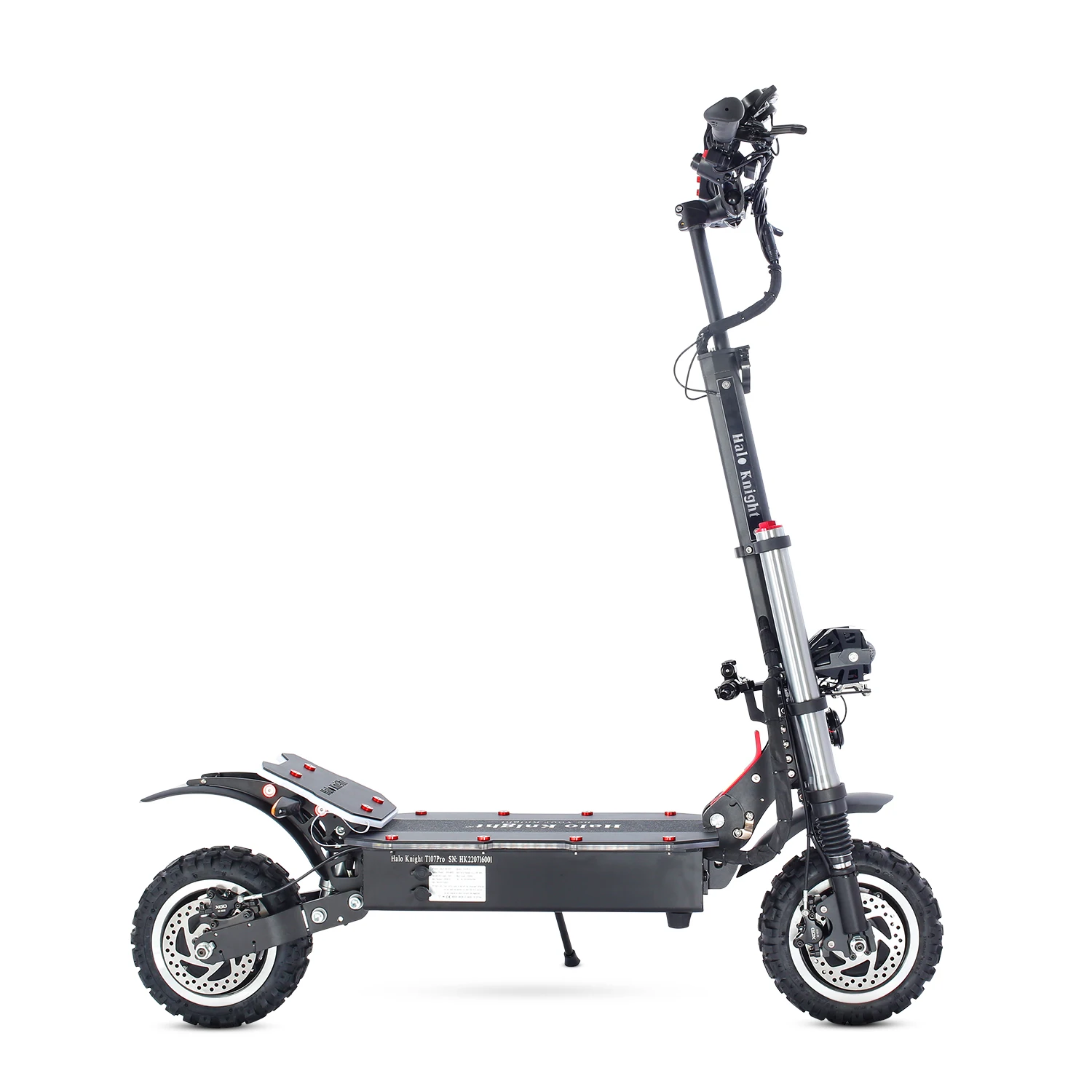 HaloKnight EU STOCK 6000W 95kmh Folding Powerful ELectric Scooter 38.4Ah  Dual Motor with XOD Brake Adult Off-Road Kick Scooter