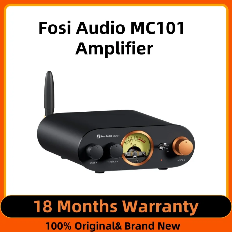 Fosi Audio MC101 Bluetooth Stereo Amplifier Home Audio Mini Amp