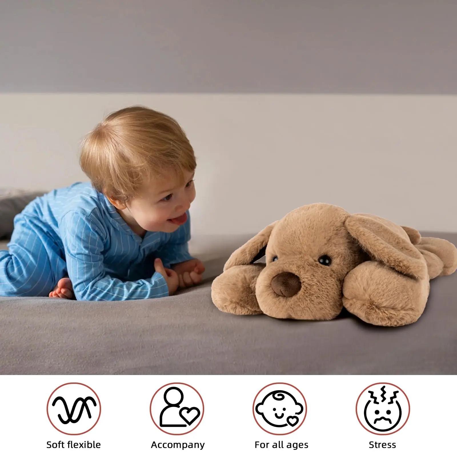 Weighted Dog Stuffed Animal