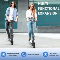 JUICEASE TX01 Scooter électrique pour adultes 7.8Ah 350W moteur puissant jusqu'à 31 KM/H vitesse Smart APP Scooter électrique avec 5.2 puces 3