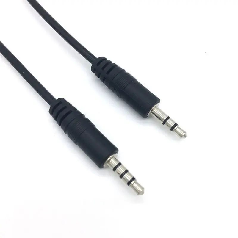 3.5mm AUX 오디오 케이블 남성-남성 스테레오 잭 코드(자동차 스피커, 노트북, PC, 스마트폰, MP3 헤드폰용)