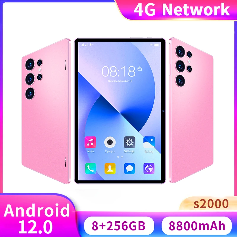 Tableta Pc De 11 Pulgadas, Tablet Con Android 12, 16Gb De Ram + 1T De Rom, 5G, Sim Dual, Llamadas Telefono, Gps, Bluetooth, W