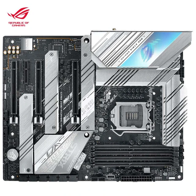 ASUS ROG STRIX Z590-A GAMING WIFI II White Computer Motherboard