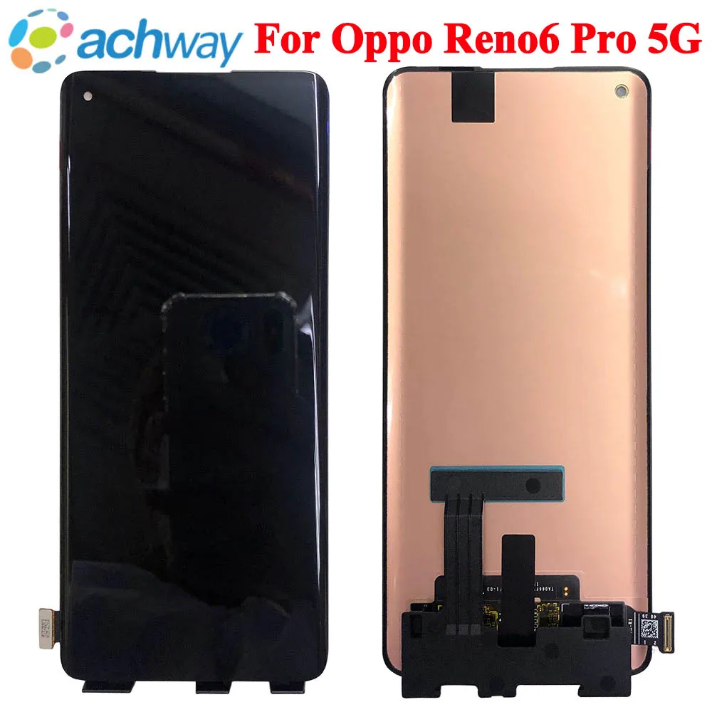 

Tested New 6.55"For Oppo Reno6 Pro 5G LCD Display Touch Screen Digitizer Assembly Replacement Parts Reno 6 Pro CPH2249 Display