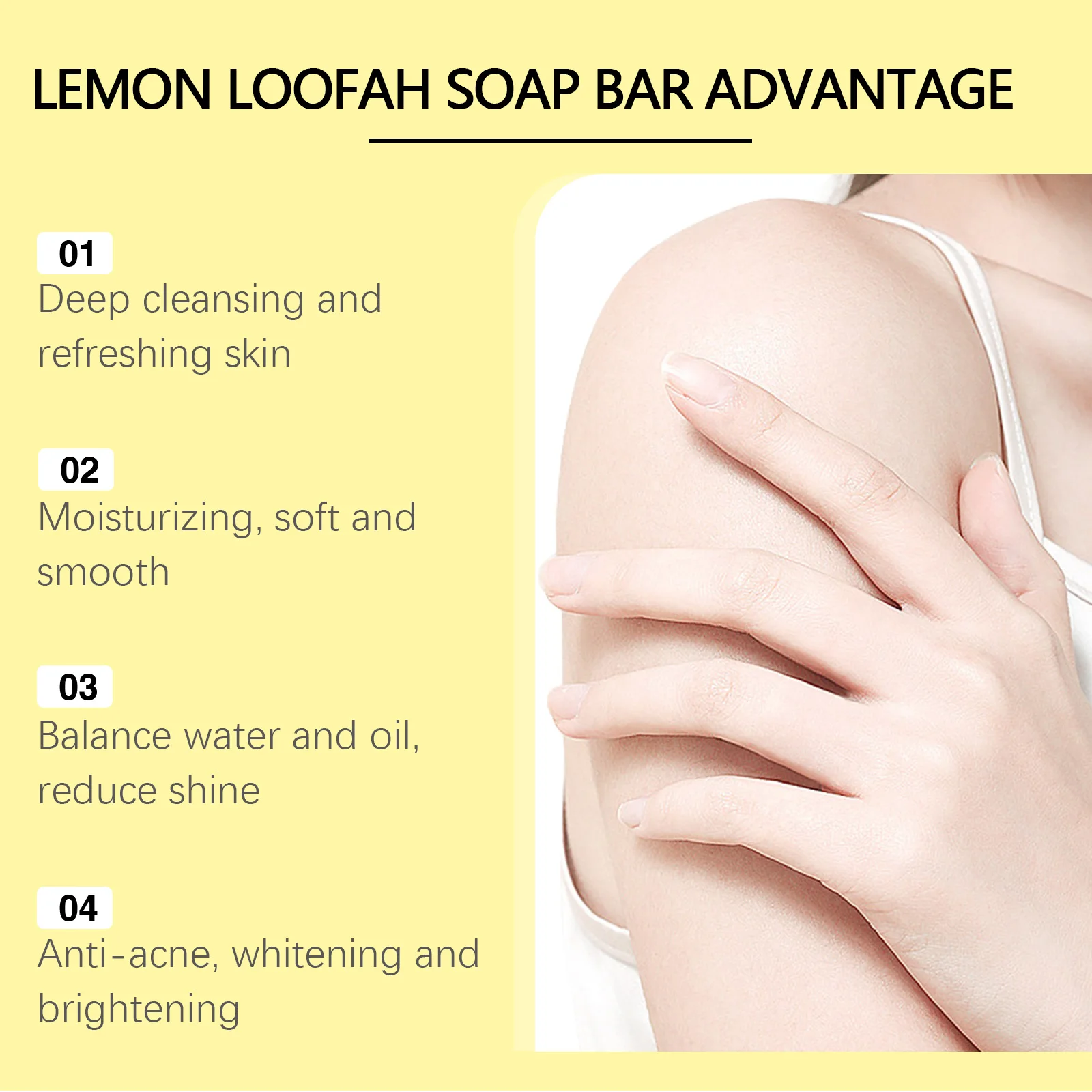 OceAura Lemon Loofah Soap image 8