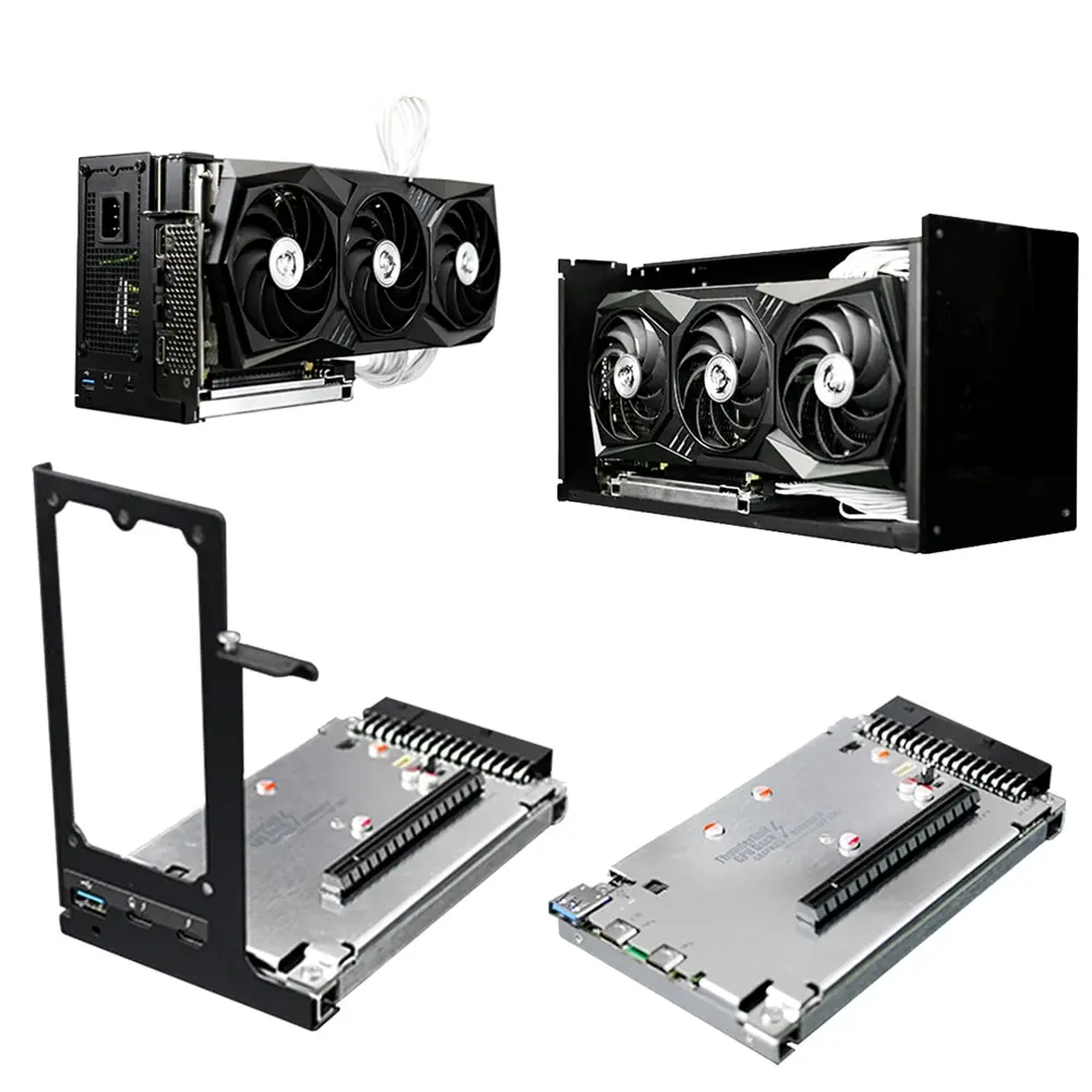 TH3P4G3 Thunderbolt GPU PCIe 16X Video Card Dock Laptop to External