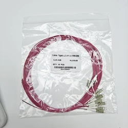 High - Performance Fiber Optic Pigtail Cable - 1.5m Single Mode (10core Lc U OM4 1.5m)