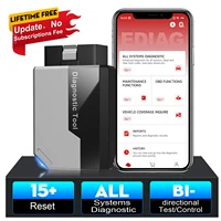 Kingbolen Ediag Elite OBD2 scanner All system Active test 15+ Reset for iOS & Android, Bluetooth Scan Tool ,lifetime free update 1