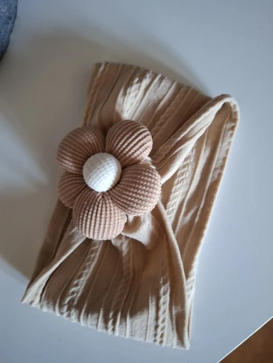 Cute Floral Nylon Baby Headband photo review