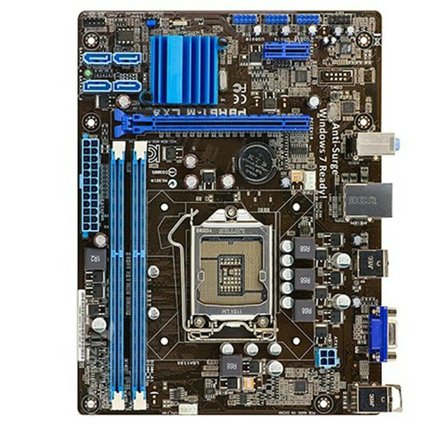Per Asus P8H61-M LX3 PLUS scheda madre Destop LGA1155 H61M-E/K/C/D I7 I5 I3 Intel CPU 16G DDR3 PCI-E 2.0 USB2.0 VGA MainBoard 3
