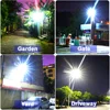 20000mAh Solar Led Light Outdoor 598LED Super Bright Lamp Waterproof Garden Light Remote Control Solar Street Lamp High Lumens 5
