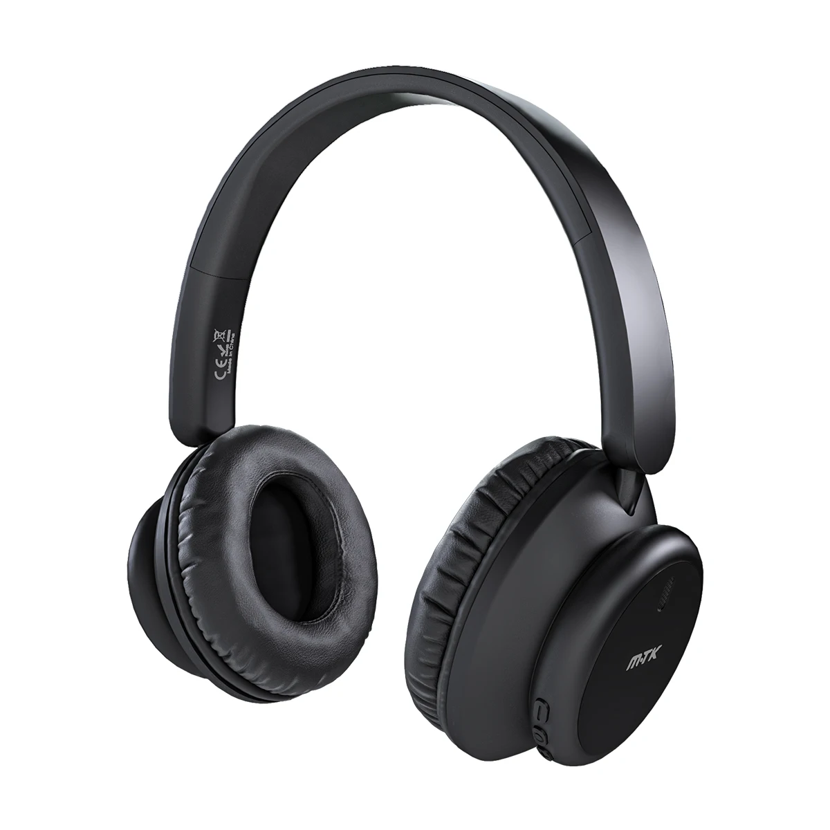 Auricular MTK Diadema Bluetooth 5.3 con Micrófono, Drivers de 40mm, Aislamiento Acústico, Plegable, Ranura TF, Conexión 3.5mm y Type-C – Ideal para Oficina, Viajes y Juegos