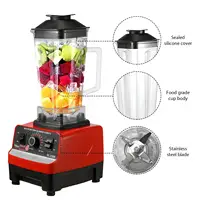 Blender professionnel 2000W, 2L, pour smoothies, robot culinaire, broyeur de glace, mixeur de cuisine pour fruits, légumes et glace 4