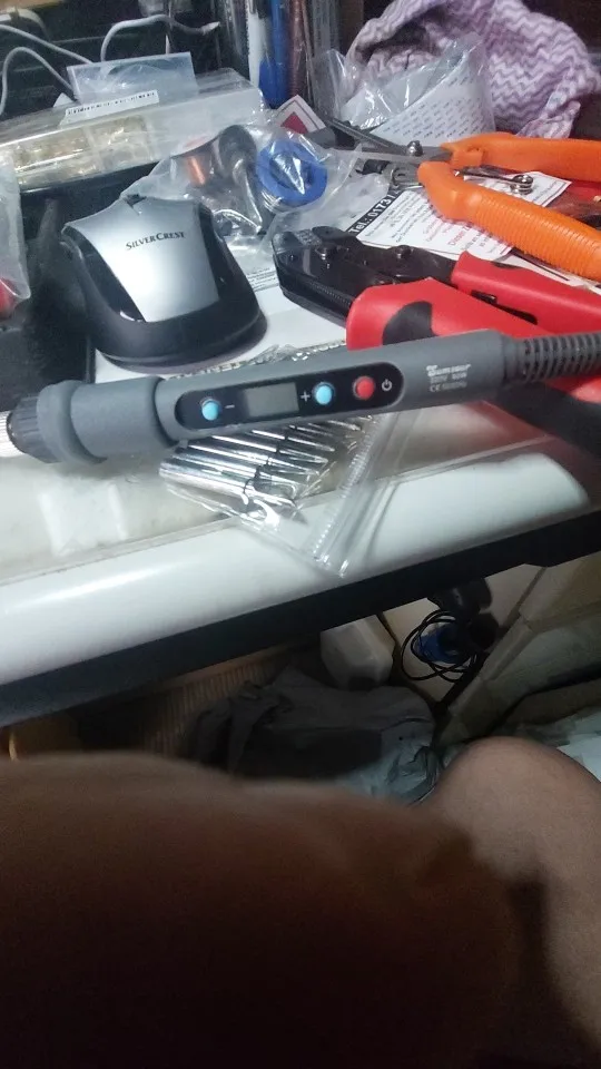 New Electric Soldering Iron 60W / 80W Digital Adjustable Temperature Desoldering Welding Repair Solder Tools photo review