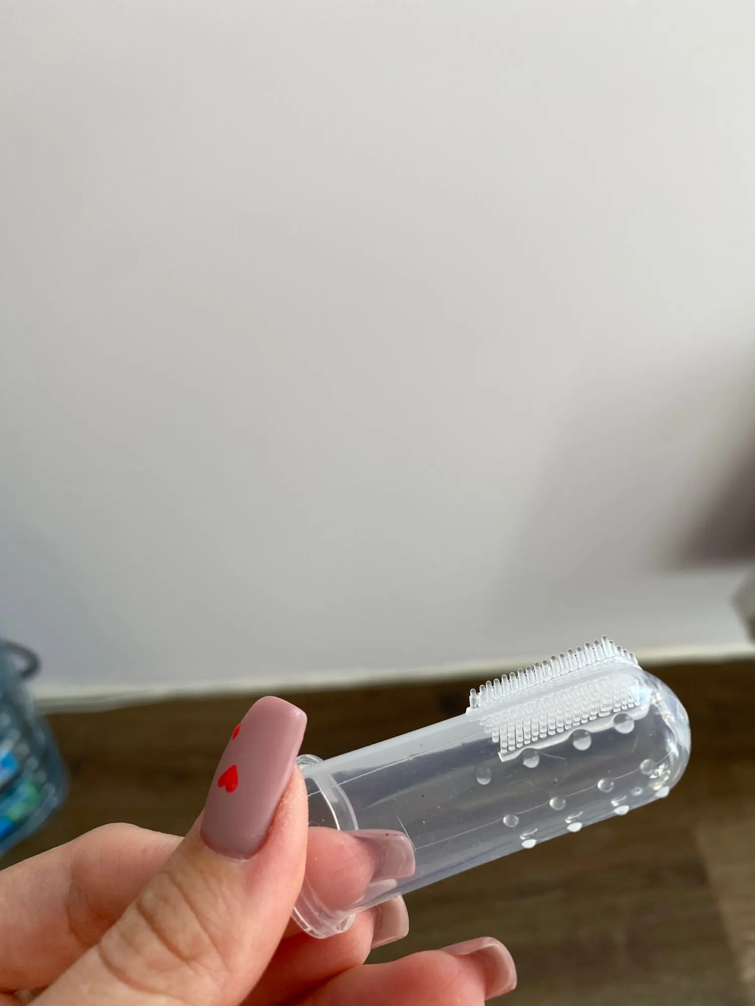 Super Soft Pet Finger Toothbrush Teddy Dog Brush Bad Breath Tartar Teeth Tool Dog Cat Cleaning Pet Supplies