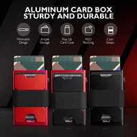 IWANTIT Slim Pop-Up Wallet – Minimalist RFID Blocking Card Holder - Image 4