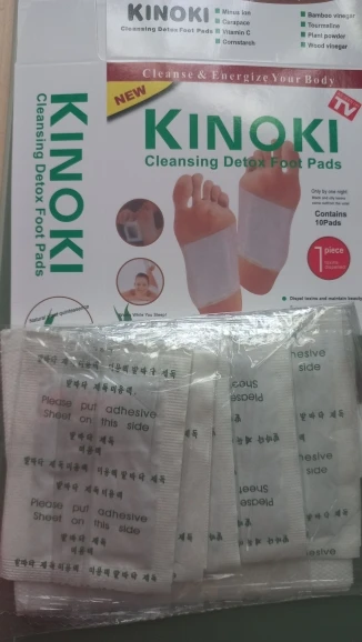 Kinoki Kräuter Detox Pads – Natürlich gesunde Füße für besseren Schlaf! photo review