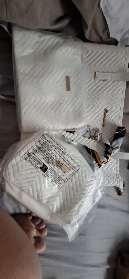 Ensemble 4 pièces - Sac à main fourre-tout grande capacité femme photo review