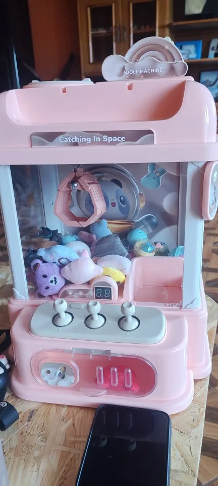 Mini Claw Catch Toy Crane Machine photo review