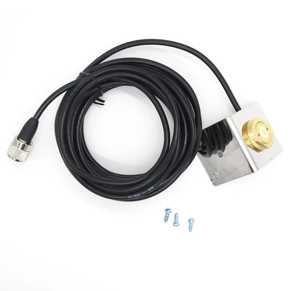 

Mobile Antenna Extend Cable Bracket NMO L Shape Fender Mount to PL-259 connector 5Meter RG-58 Coax Cable Antenna Extension Cord