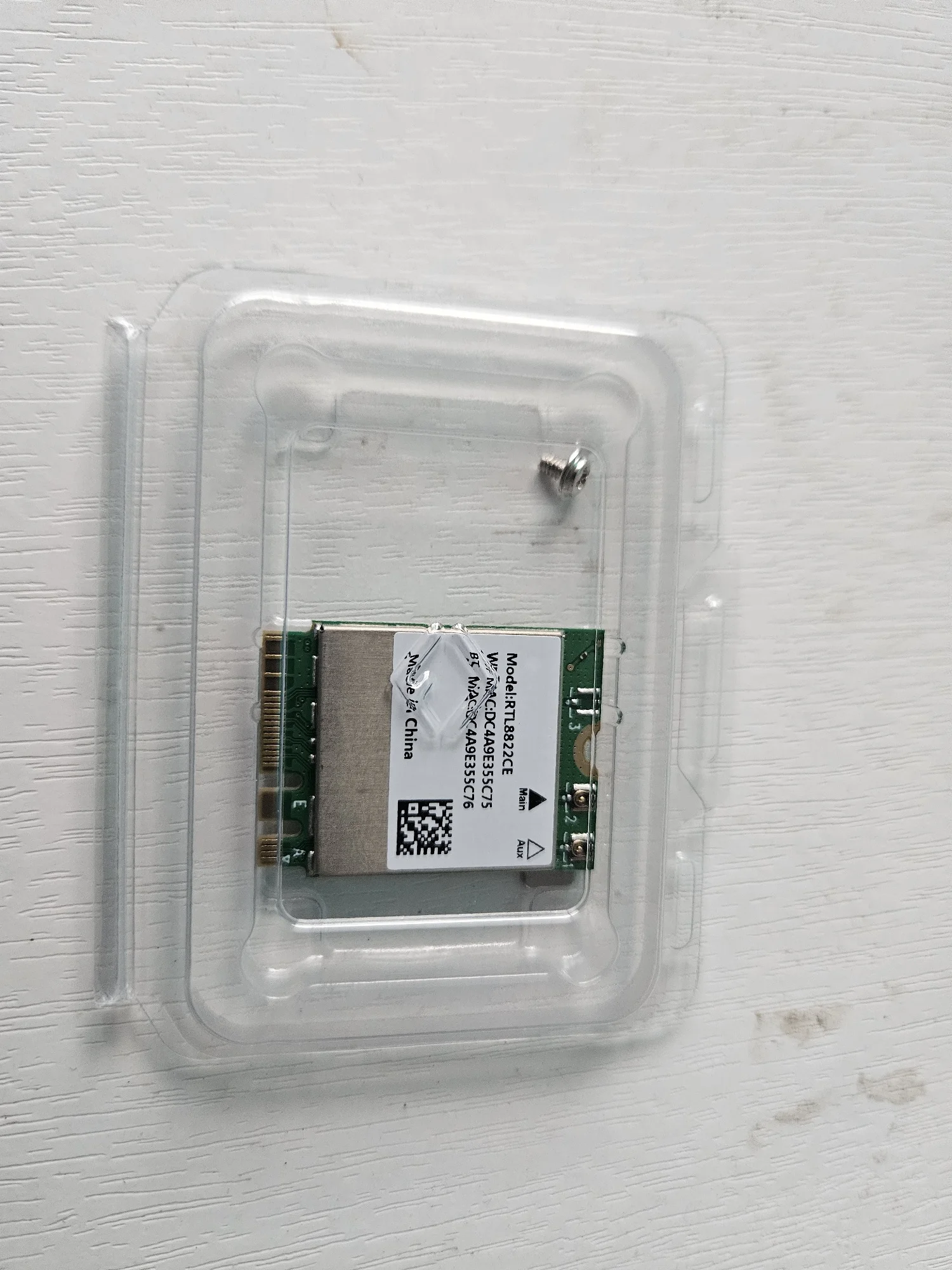 Carte WiFi RTL8822CE - Dual-Band 2.4G/5GHz, Bluetooth 5.0, Interface M.2, Pour PC