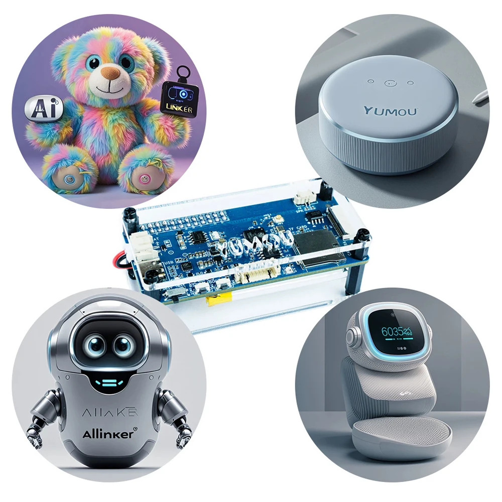 ESP32-AIVoice-Z01 AI Large Model(LLM) Development Kit ChatGPT-4o/Llama 3 Voice Assistant Chatbot, Multi-model support
