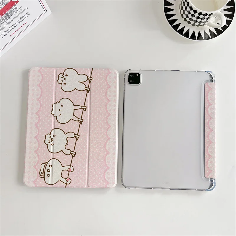 Adorable Pink Bunny Tablet Case