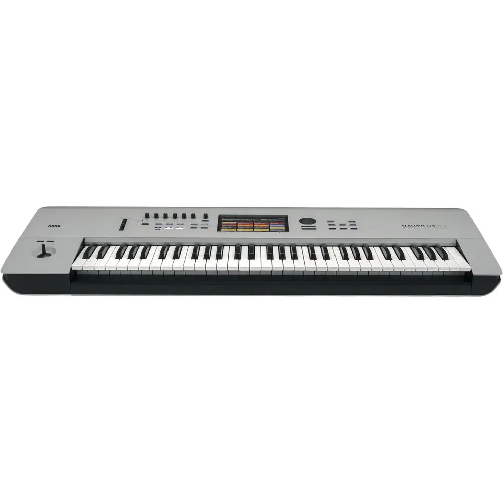Korg Nautilus AT 61 키 음악 워크스테이션, 애프터터치, 한정판 회색, 신제품