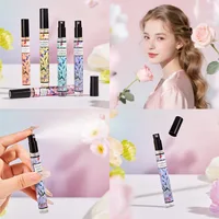 Coffret de 5 sprays parfumés pour cheveux et corps, parfum floral riche, 10 ml, senteur longue durée, cadeau pour femme, coffret cadeau pour les fêtes, magnifique 4