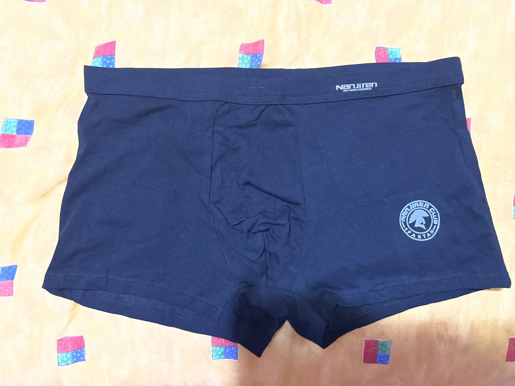 2022 Men Underwear Boxer Shorts Panties Solid Shorts Brand Underpants Men 100% Cotton Breathable Mid Waist Shorts Men L-6XL photo review