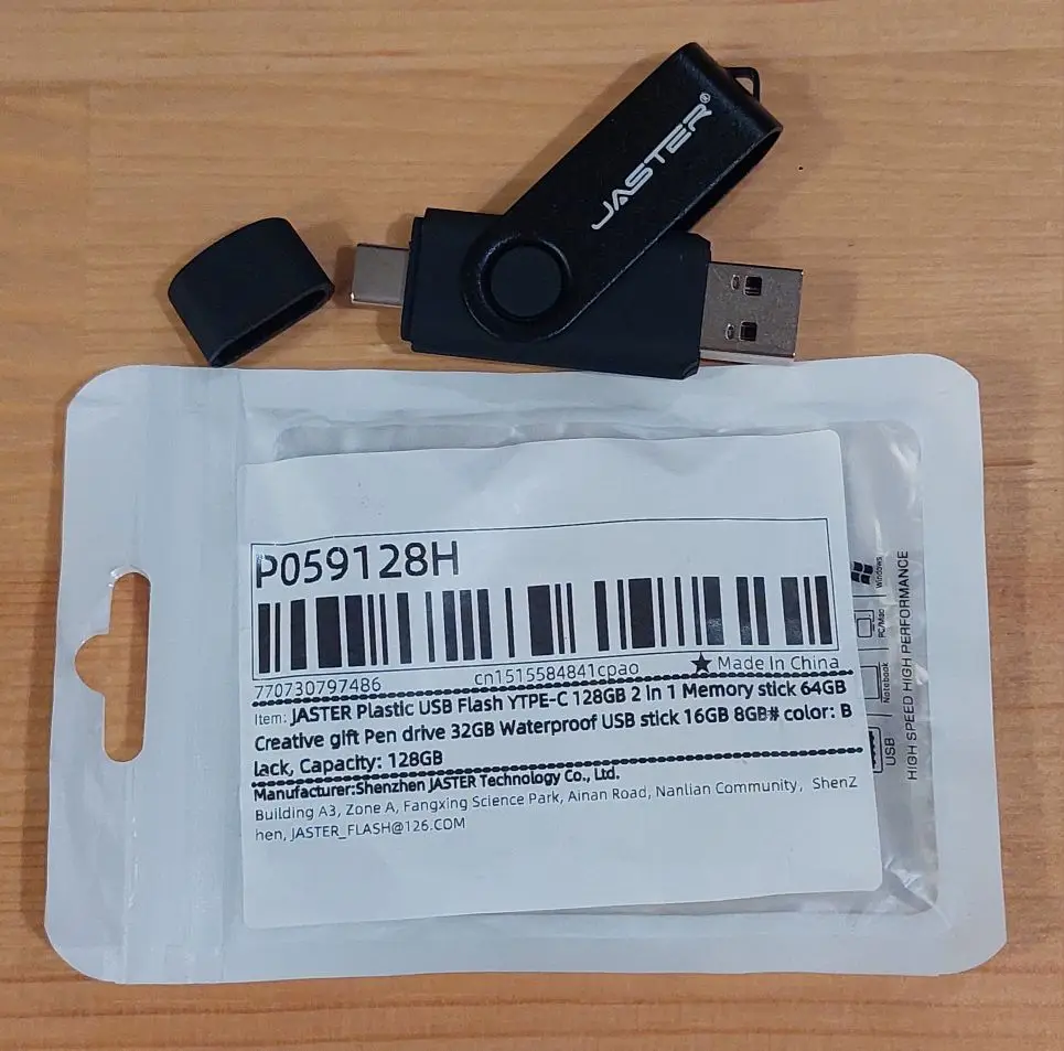 Unidad Flash USB TYPE-C, unidad de bolígrafo de capacidad Real de 128GB, 64GB, llavero gratis, memoria Stick, regalo de negocios creativo, disco rojo U azul 32G photo review