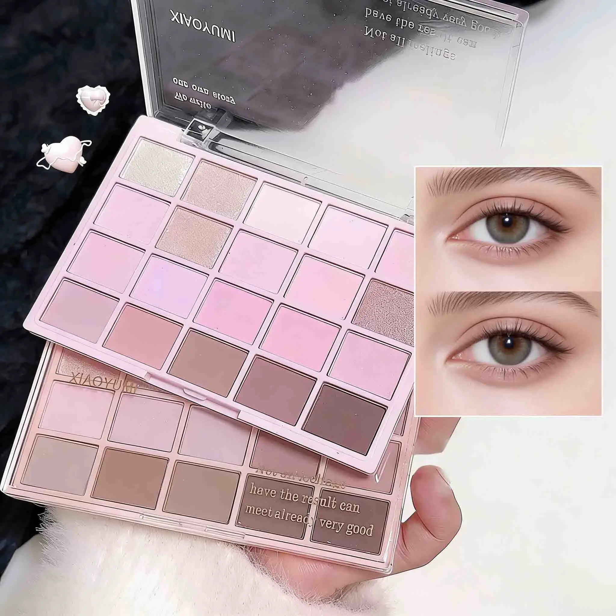 20-Color Eye Shadow Tray Cigarette Powder Rose Tray Warm And Warm And The Atmosphere Is Tender And The Powder Is Not Flying