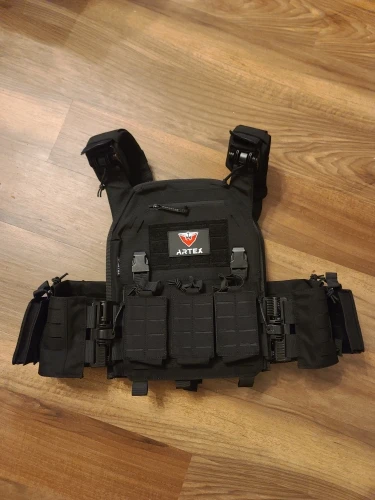 Ranger Green Plate Carrier Tactico Vest With Quick Release Security Molle Chaleco Tactico Bandolier Laser Cut Vest