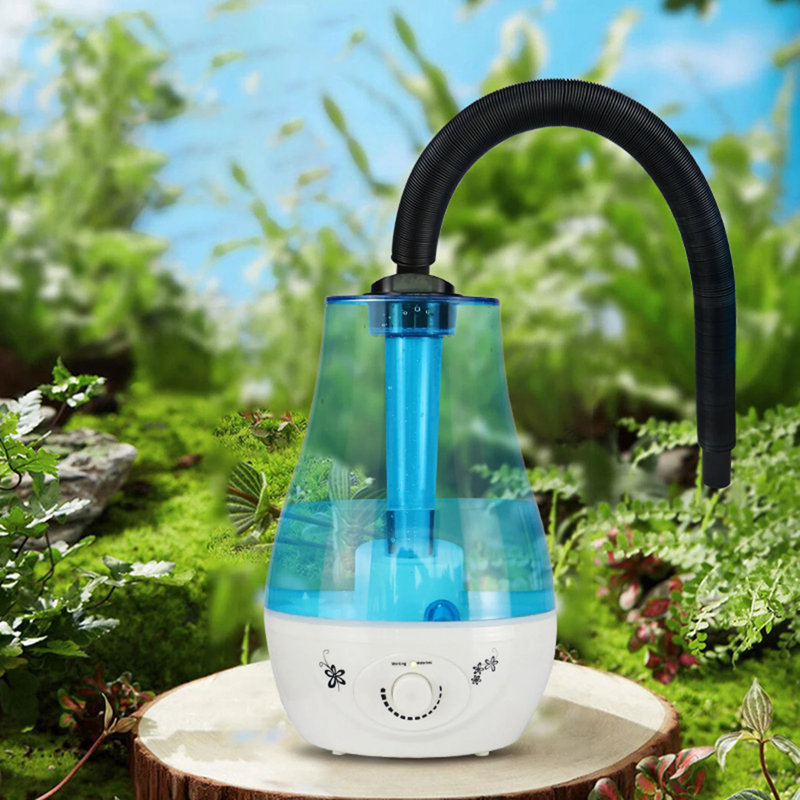 3L Reptile Humidifier Terrarium Fogger Machine Extension Hose Misting System for Amphibians Pet Supplies US/EU Plug reptile heating lamp