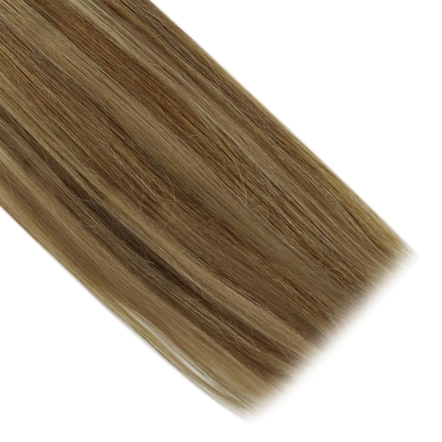 LaaVoo Micro Link Human Hair Extensions 100% Real Natural Straight Brazilian Human Hair Pre-Bonded 50G&100G Remy Micro Ring
