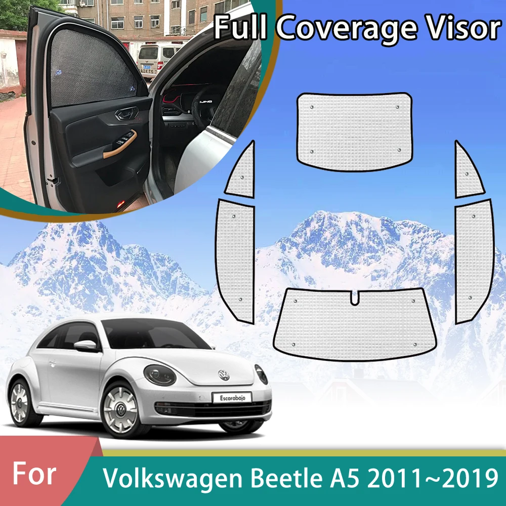 CarFullCoverageSunshadeForVolkswagenVWBeetleA5Coccinelle